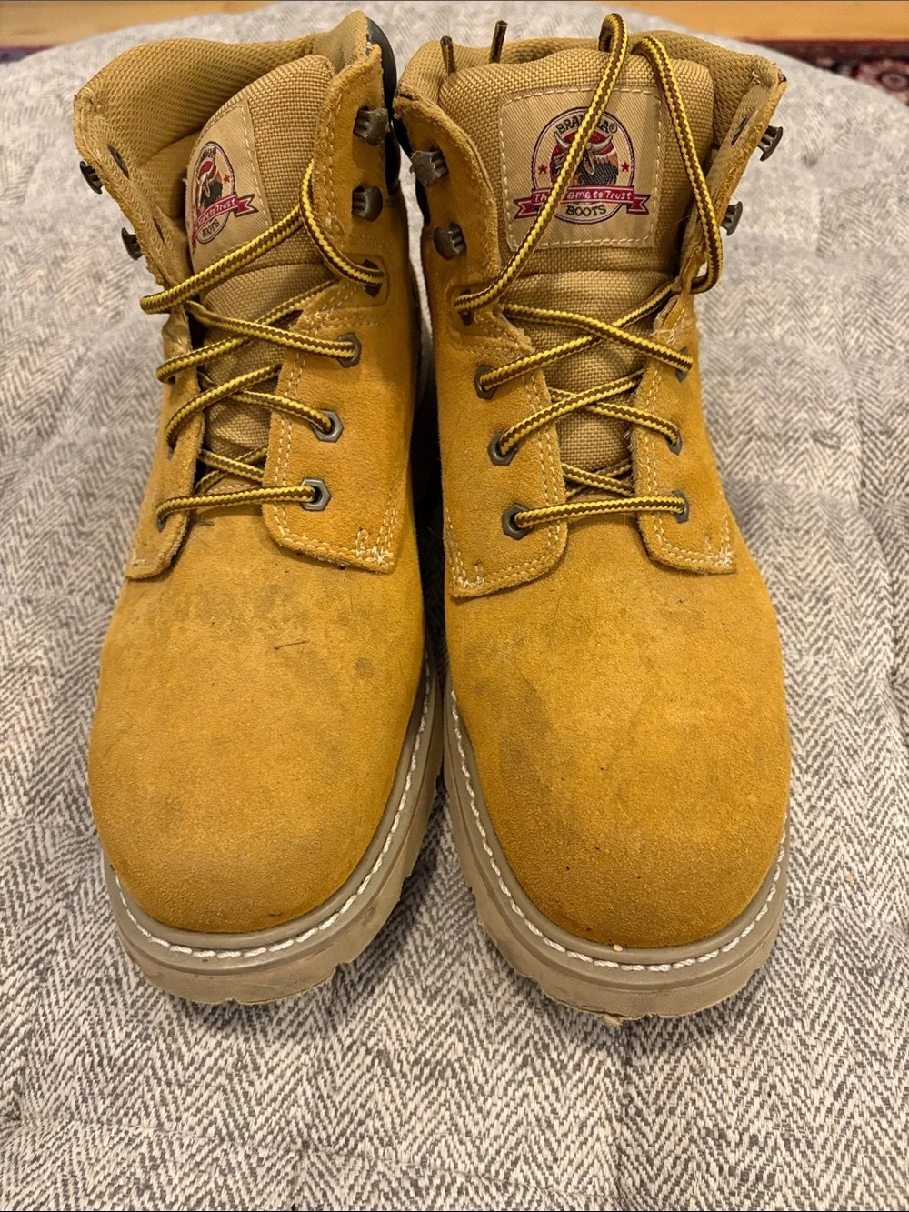 Brahma 6” leather work boots size 10.5